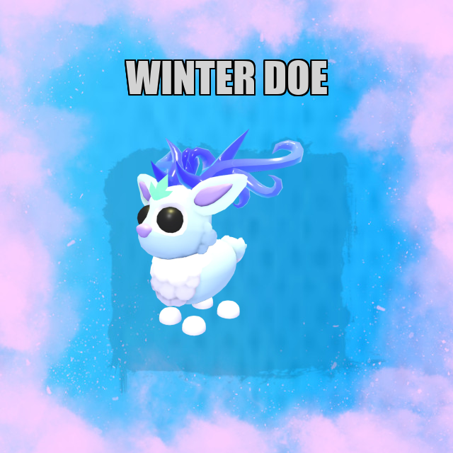 Winter Doe NO POTION Adopt Me