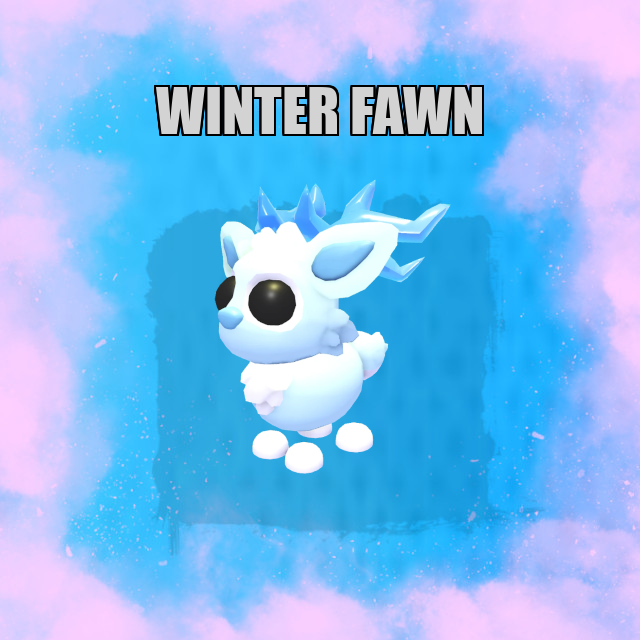 Winter Fawn NO POTION Adopt Me