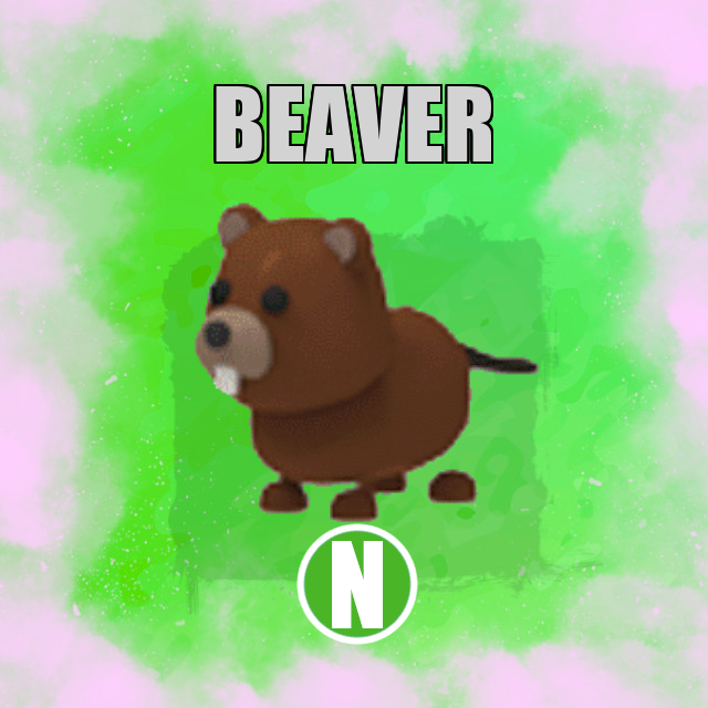 Beaver NEON Adopt Me