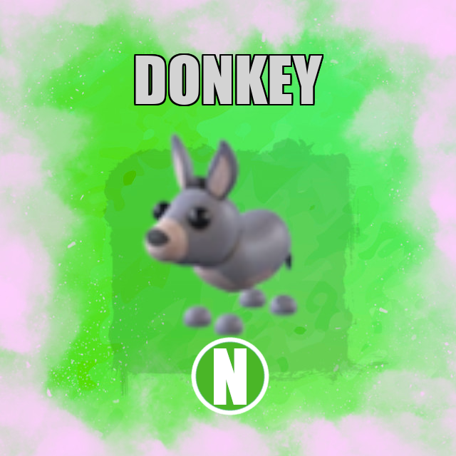 Donkey NEON Adopt Me