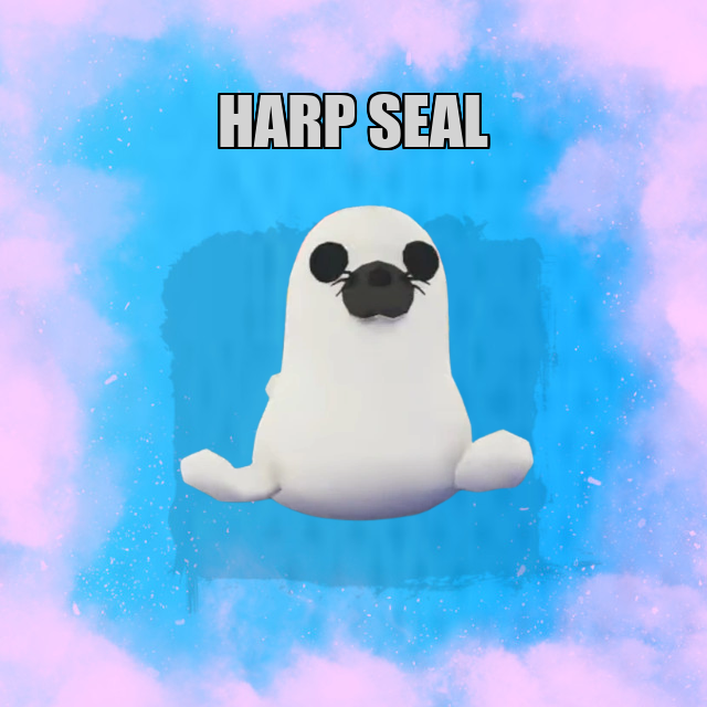 Harp Seal NO POTION Adopt Me