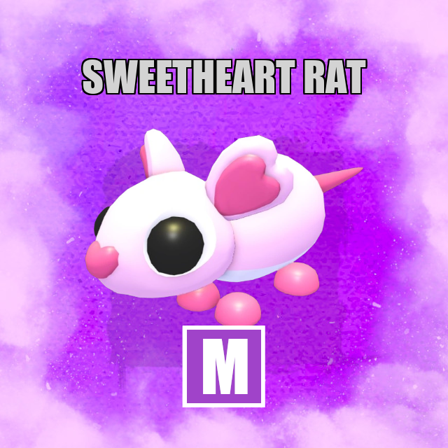 Sweetheart Rat MEGA Adopt Me