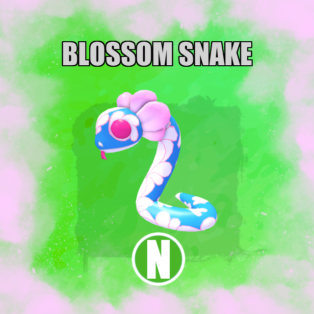 Blossom Snake NEON Adopt Me