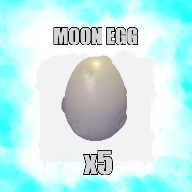 Moon Egg x5 Adopt Me