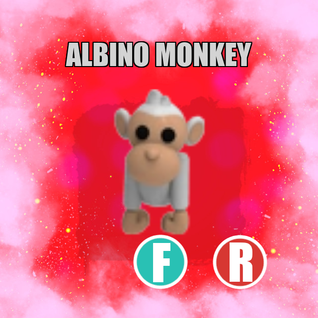 Albino Monkey FLY RIDE Adopt Me