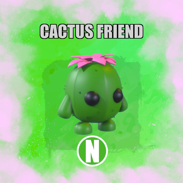 Cactus Friend NEON Adopt Me