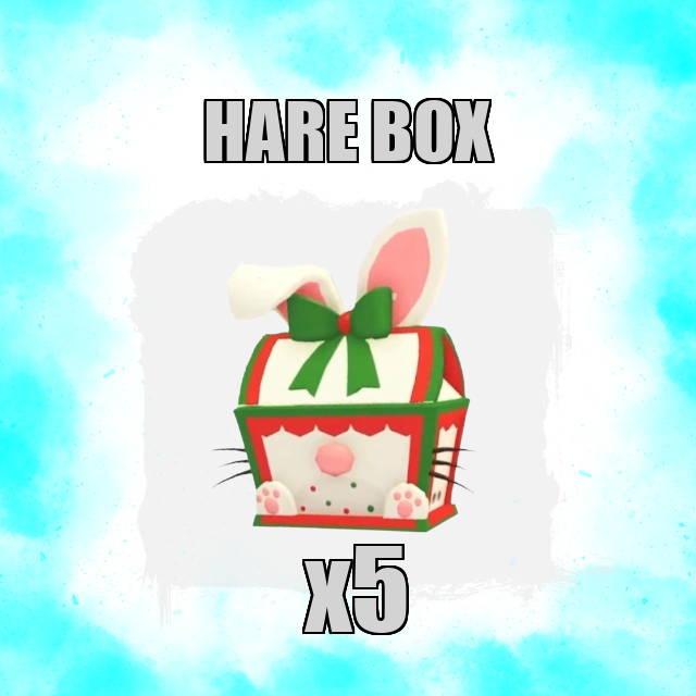 Hare Box x5 Adopt Me