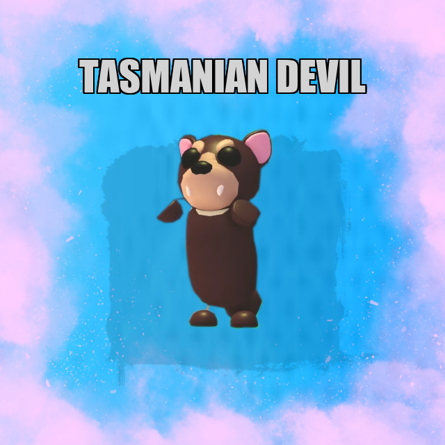 Tasmanian Devil NO POTION Adopt Me