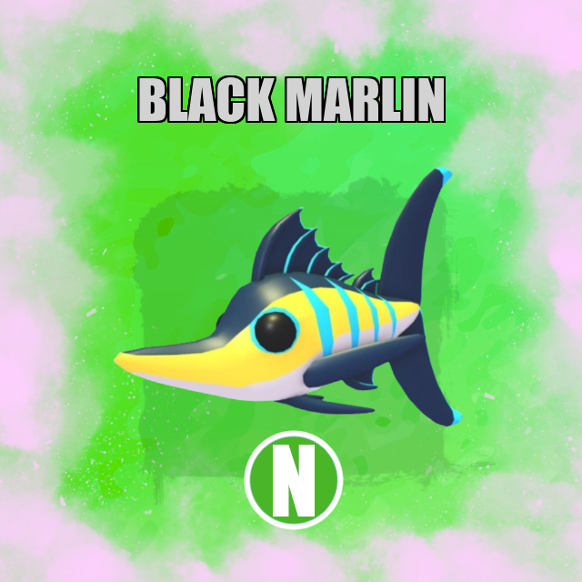 Black Marlin NEON Adopt Me