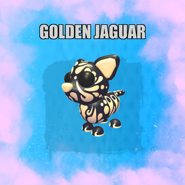 Golden Jaguar NO POTION Adopt Me