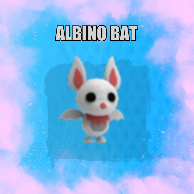 Albino Bat NO POTION Adopt Me