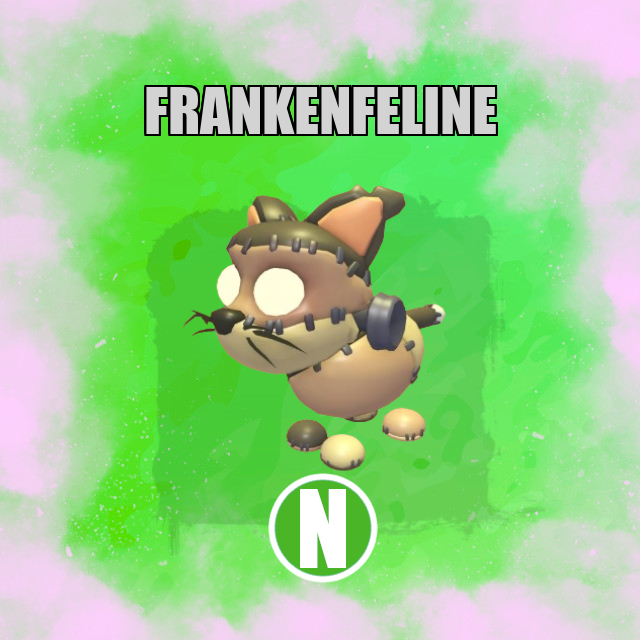 Frankenfeline NEON Adopt Me