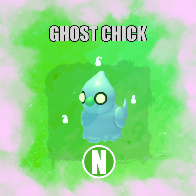 Ghost Chick NEON Adopt Me