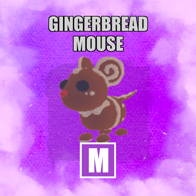 Gingerbread Mouse MEGA Adopt Me