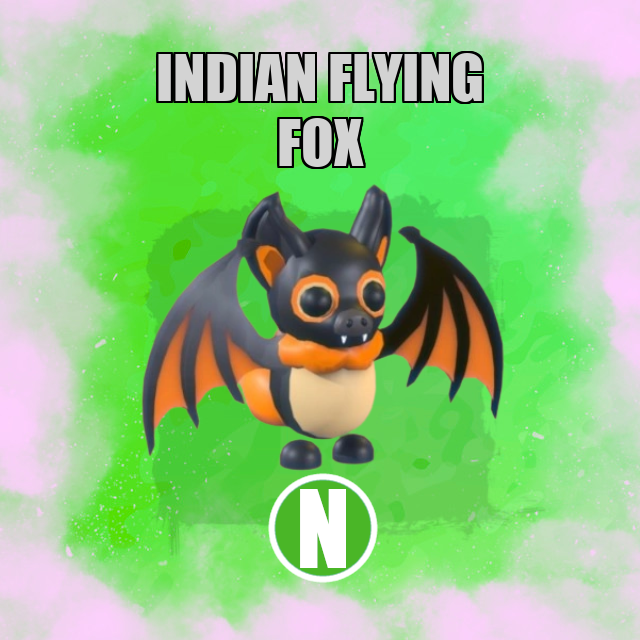 Indian Flying Fox NEON Adopt Me