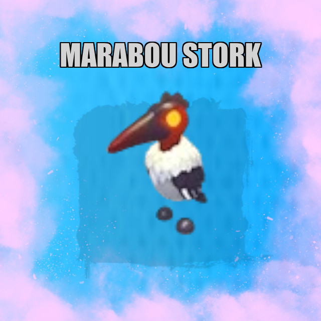 Marabou Stalk NO POTION Adopt Me