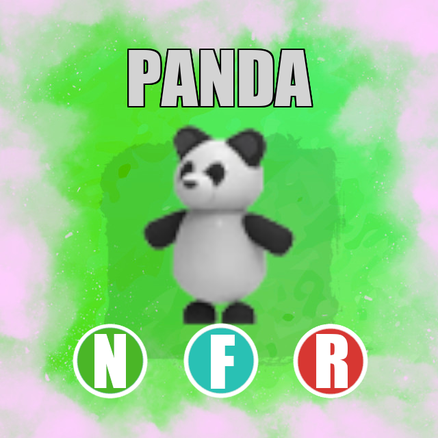 Panda NEON FLY RIDE Adopt Me