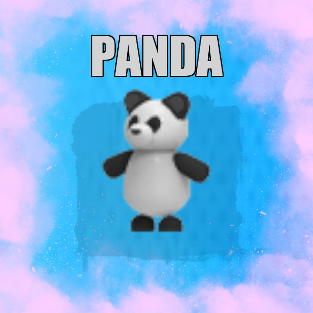 Panda NO POTION Adopt Me