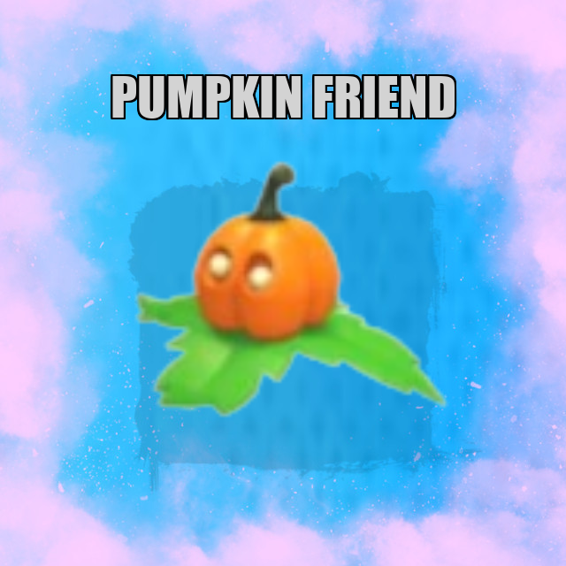 Pumpkin Friend NO POTION Adopt Me