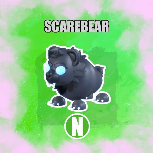 Scarebear NEON Adopt Me