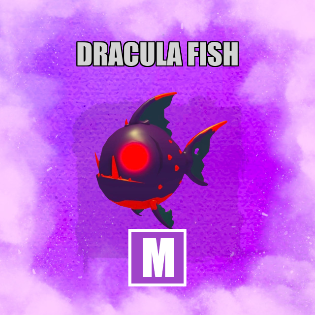 Dracula Fish MEGA Adopt Me