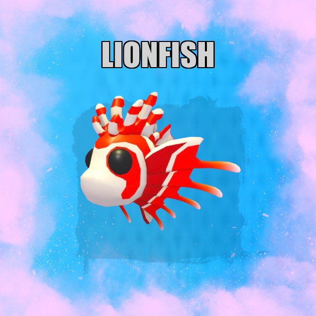 Lionfish NO POTION Adopt Me